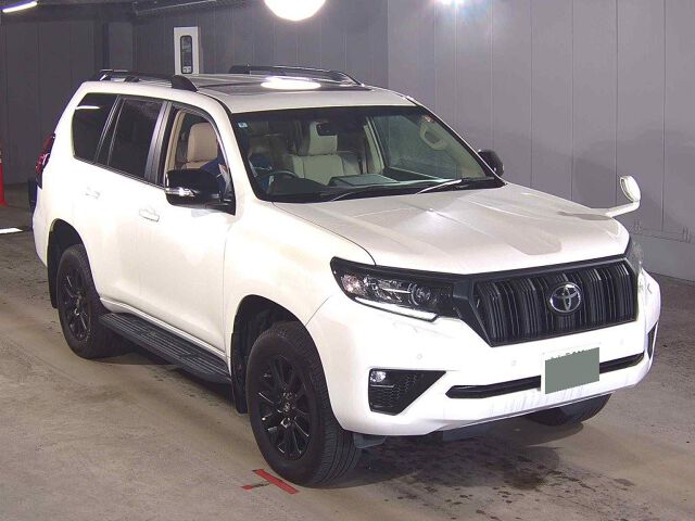 Japan Auction Vehicles 8 2022 Toyota Land Cruiser Prado TX L-P Matte Bra E 4WD auction photo