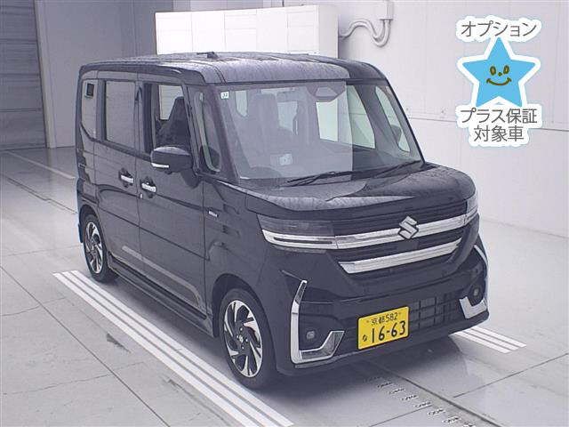 Japan Auction Vehicles 14 2025 Suzuki Spacia カスタムハイブリッドXSターボゼ auction photo