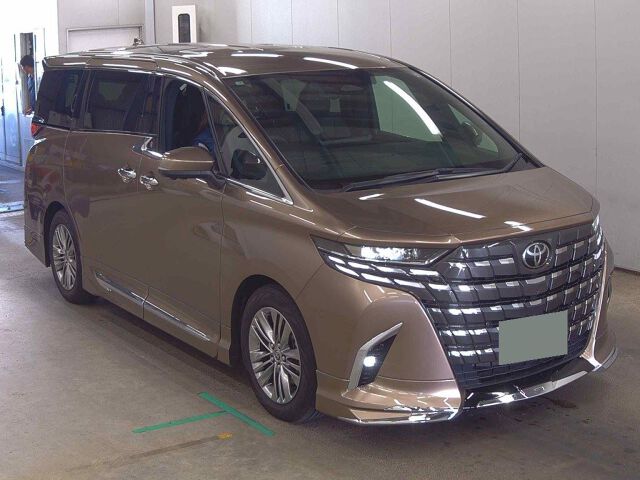 2025 Toyota Alphard Z Japan auction vehicle
