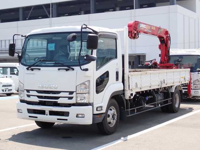 Japan Auction Vehicles 13 2019 Isuzu Forward 2.35T Crane Truck auction photo