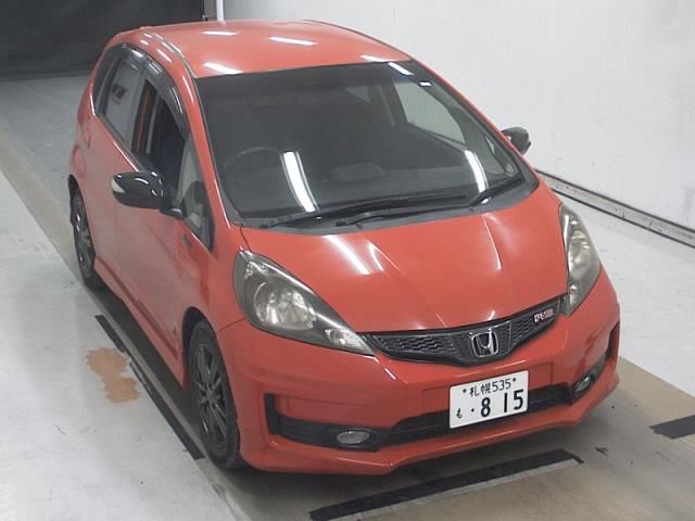 2012 Honda Fit RS 10th Anniversary Japan auction vehicle