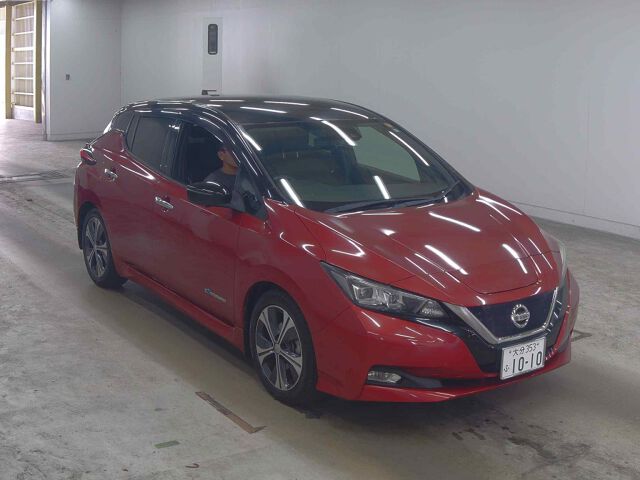 Japan Auction Vehicles 5 2018 Nissan Leaf G auction photo