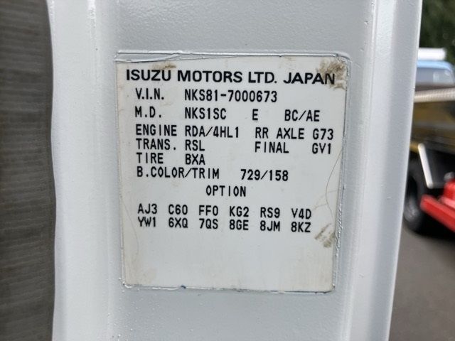 2005 Isuzu Elf dump auction photo 8