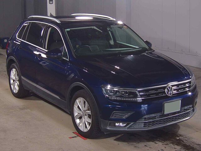 2018 Volkswagen ティグアン TDI4モーションハイライ 4WD Japan auction vehicle