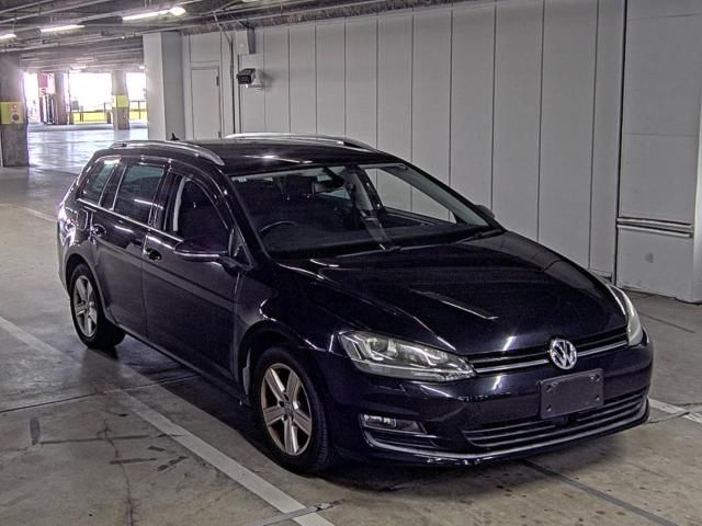 2015 Volkswagen VW ゴルフ ヴァリアント AN ED Japan auction vehicle