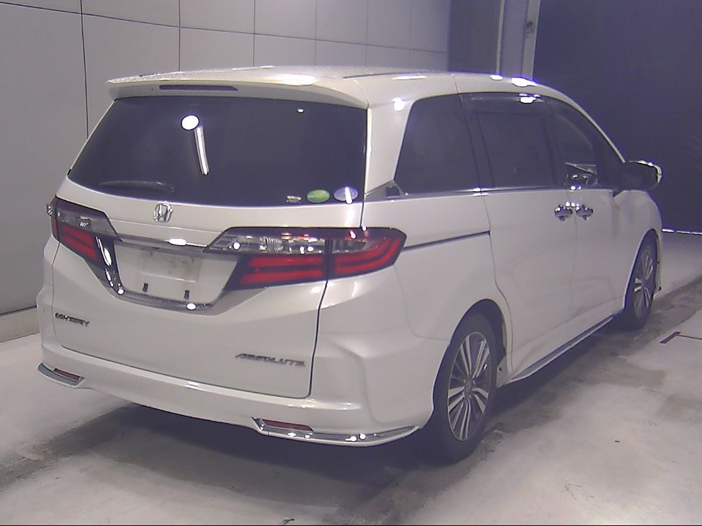 2018 Honda Odyssey アブソルートホンダセンシング 7人 auction photo 2