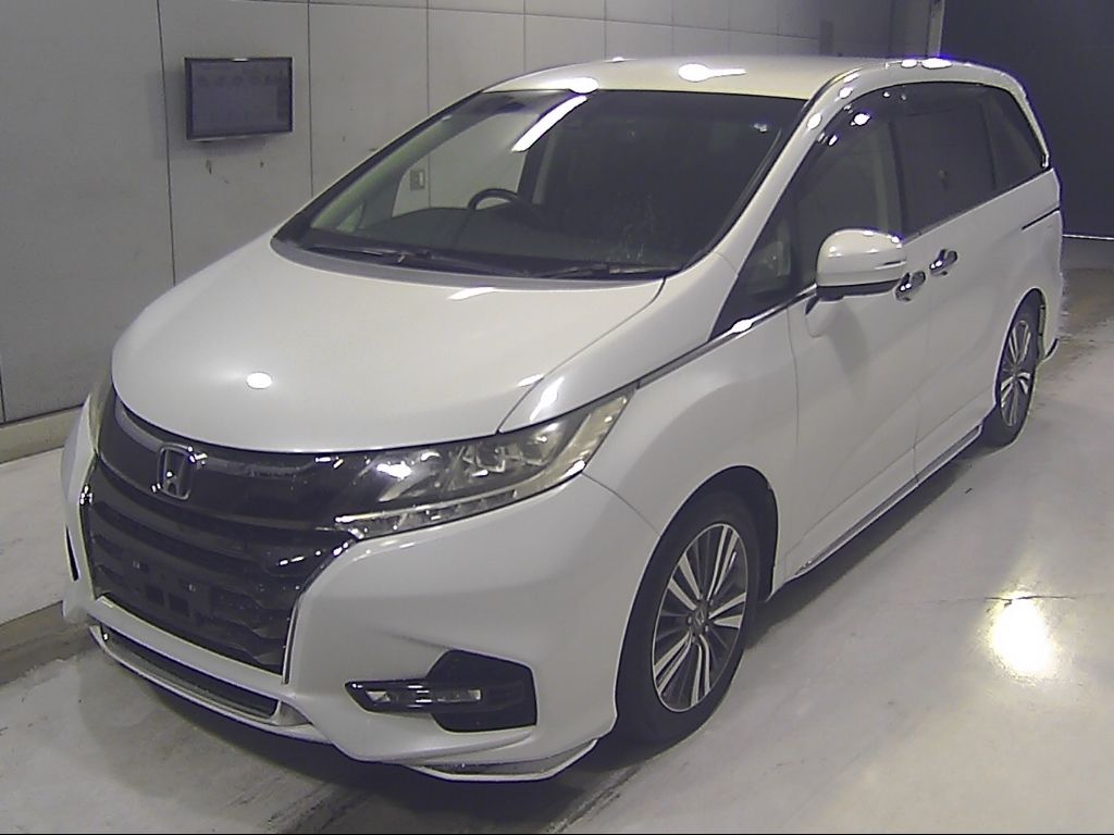 2018 Honda Odyssey アブソルートホンダセンシング 7人 auction photo 4
