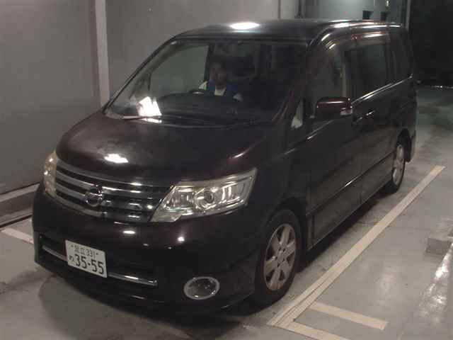 2010 Nissan Serena ハイウェイスターVセレクション auction photo 3