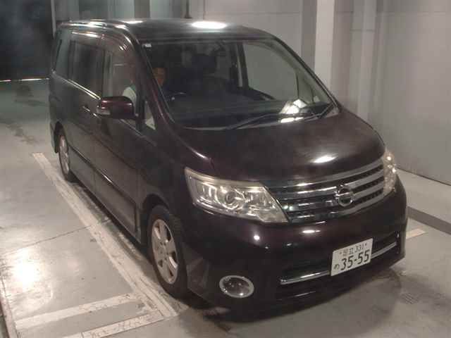 Japan Auction Vehicles 8 2010 Nissan Serena ハイウェイスターVセレクション auction photo