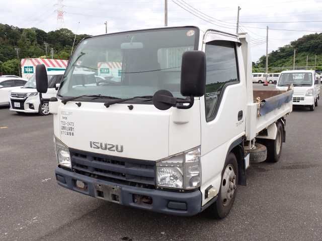 2014 Isuzu Elf 3.0t dump truck Japan auction vehicle