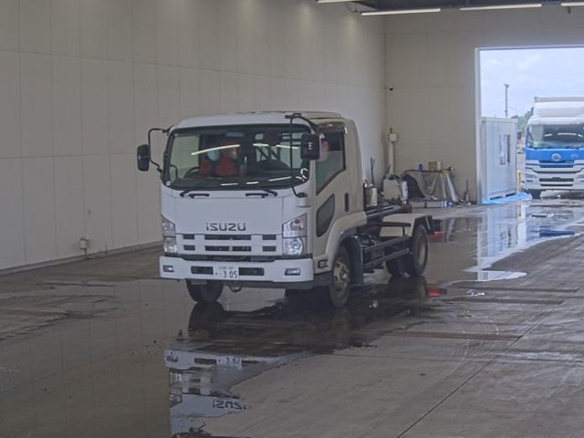 2008 Isuzu Forward コンテナセンヨウアームロール Japan auction vehicle