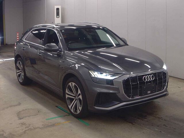 2019 Audi Q8 55TFSIQD-P Sラ 4WD Japan auction vehicle