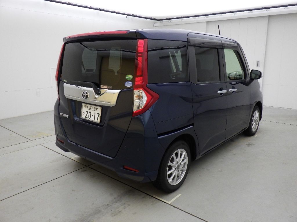 2020 Toyota Roomy 4WD カスタムG auction photo 2