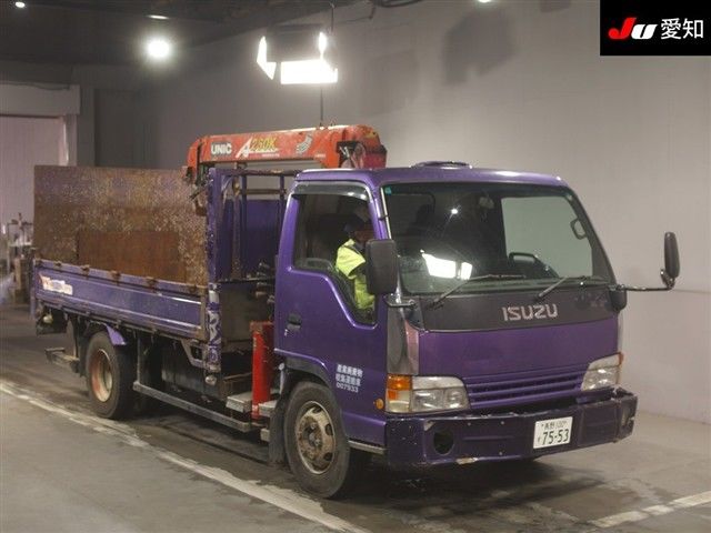 1999 Isuzu エルフ T ユニック Japan auction vehicle