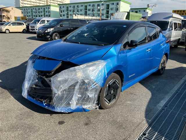 2020 Nissan Leaf X auction photo 4