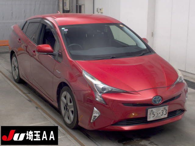 Japan Auction Vehicles 12 2016 Toyota Prius Sツーリングセレクション auction photo