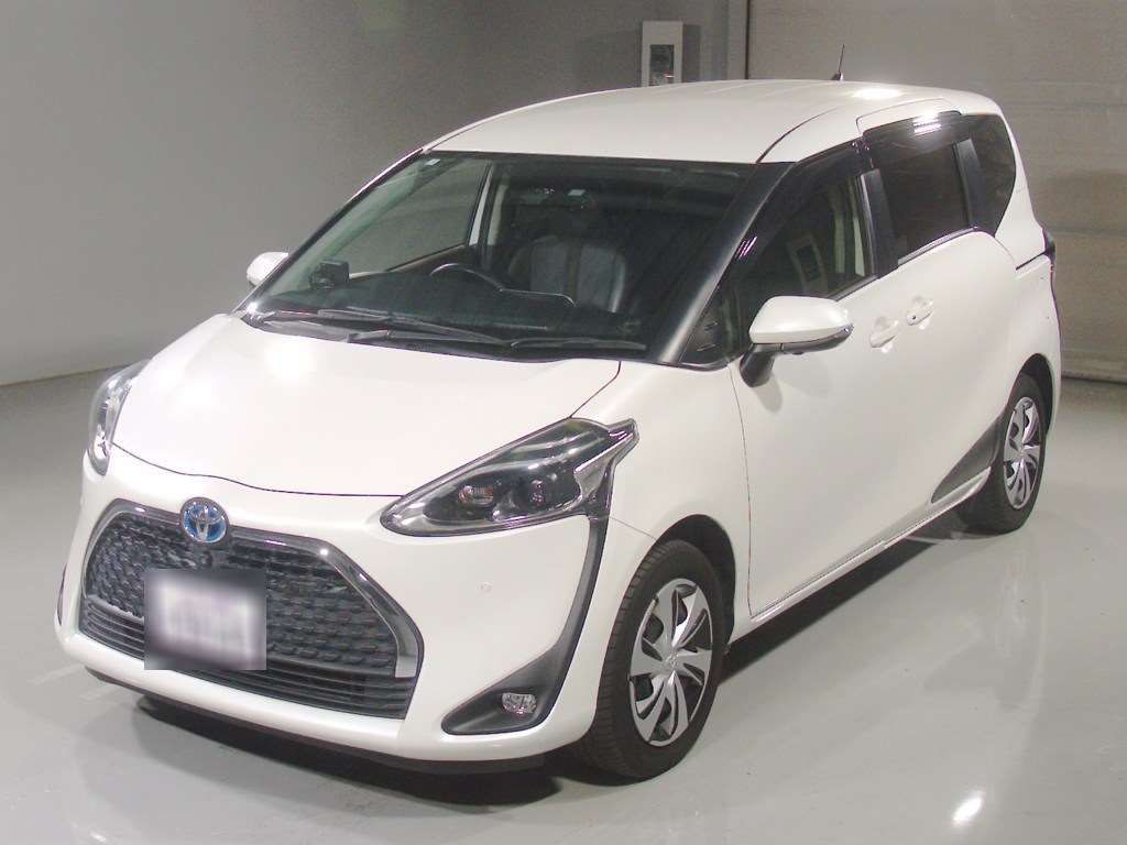 Japan Auction Vehicles 4 2021 Toyota Sienta ハイブリッドG クエロ auction photo