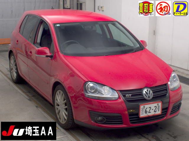 Japan Auction Vehicles 11 2007 Volkswagen ゴルフ GT TSI auction photo