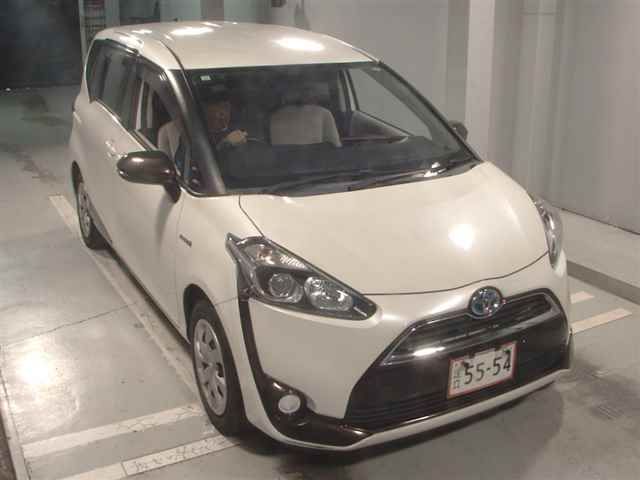 Japan Auction Vehicles 12 2015 Toyota Sienta ハイブリッドX auction photo
