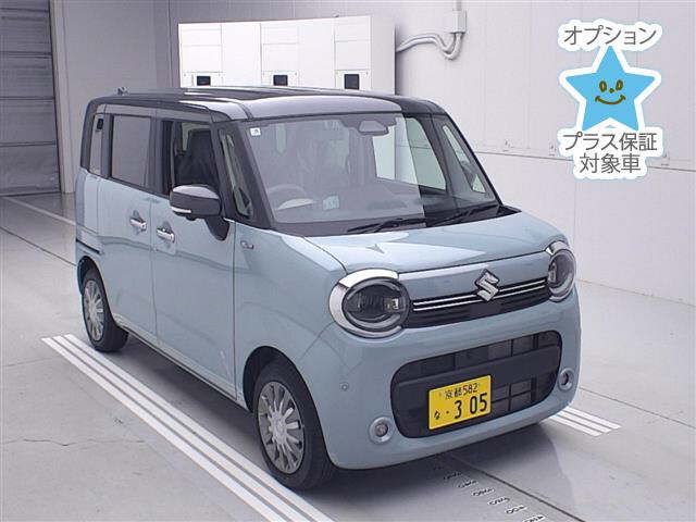 Japan Auction Vehicles 14 2025 Suzuki ワゴンRスマイル Hybrid X Zenhowi Monitor auction photo