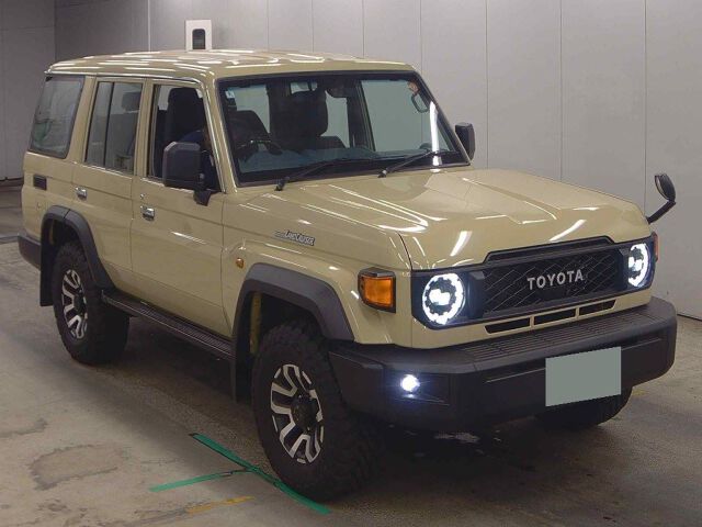 Japan Auction Vehicles 8 2024 Toyota Land Cruiser 70 AX 4WD auction photo