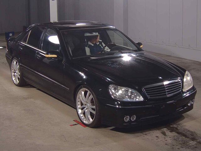 2002 Mercedes-Benz S-Class S500 Japan auction vehicle