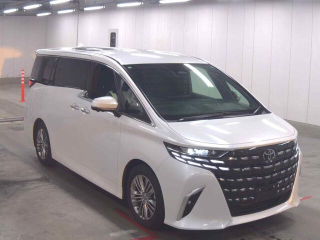 Japan Auction Vehicles 8 2025 Toyota Alphard Z auction photo