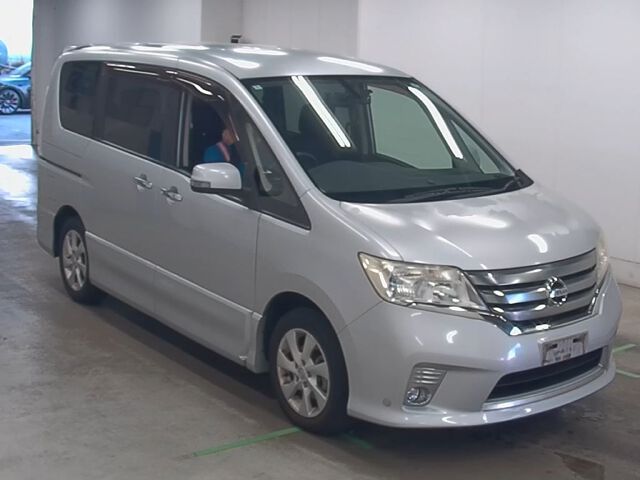 2012 Nissan Serena ハイウェイスタVエアロセレ Japan auction vehicle