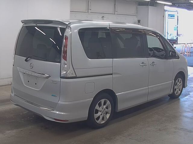 2012 Nissan Serena ハイウェイスタVエアロセレ auction photo 5