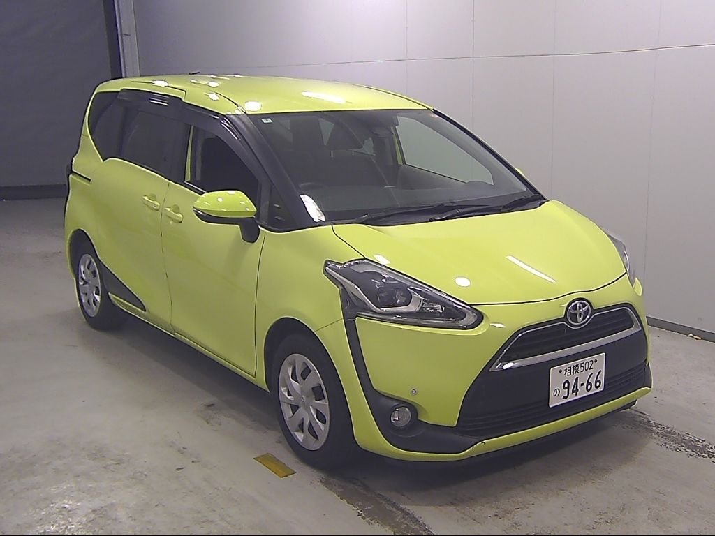 2016 Toyota Sienta G 7 people Japan auction vehicle