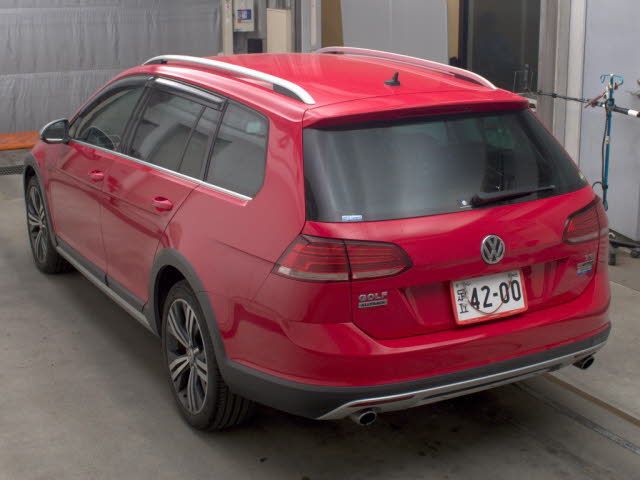 2017 Volkswagen ゴルフW 4WD Alltrack TSI 4Morse auction photo 2