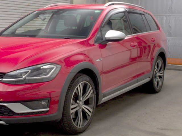 2017 Volkswagen ゴルフW 4WD Alltrack TSI 4Morse auction photo 4