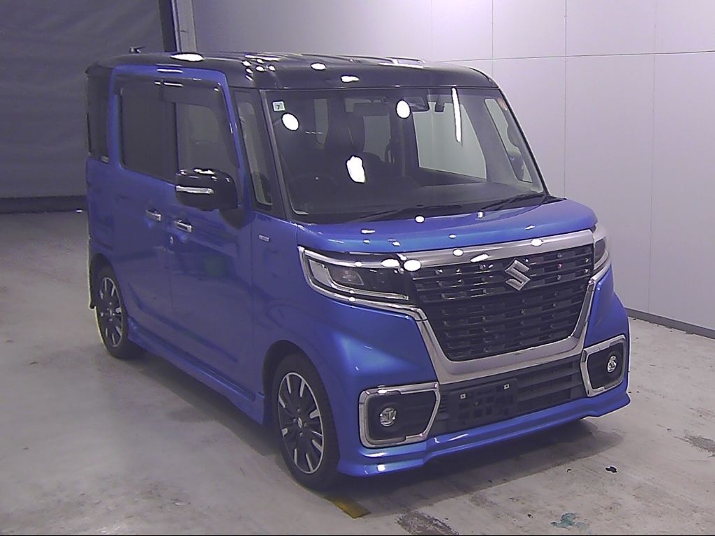 Japan Auction Vehicles 14 2019 Suzuki Spacia カスタムハイブリッッドXSターボ auction photo