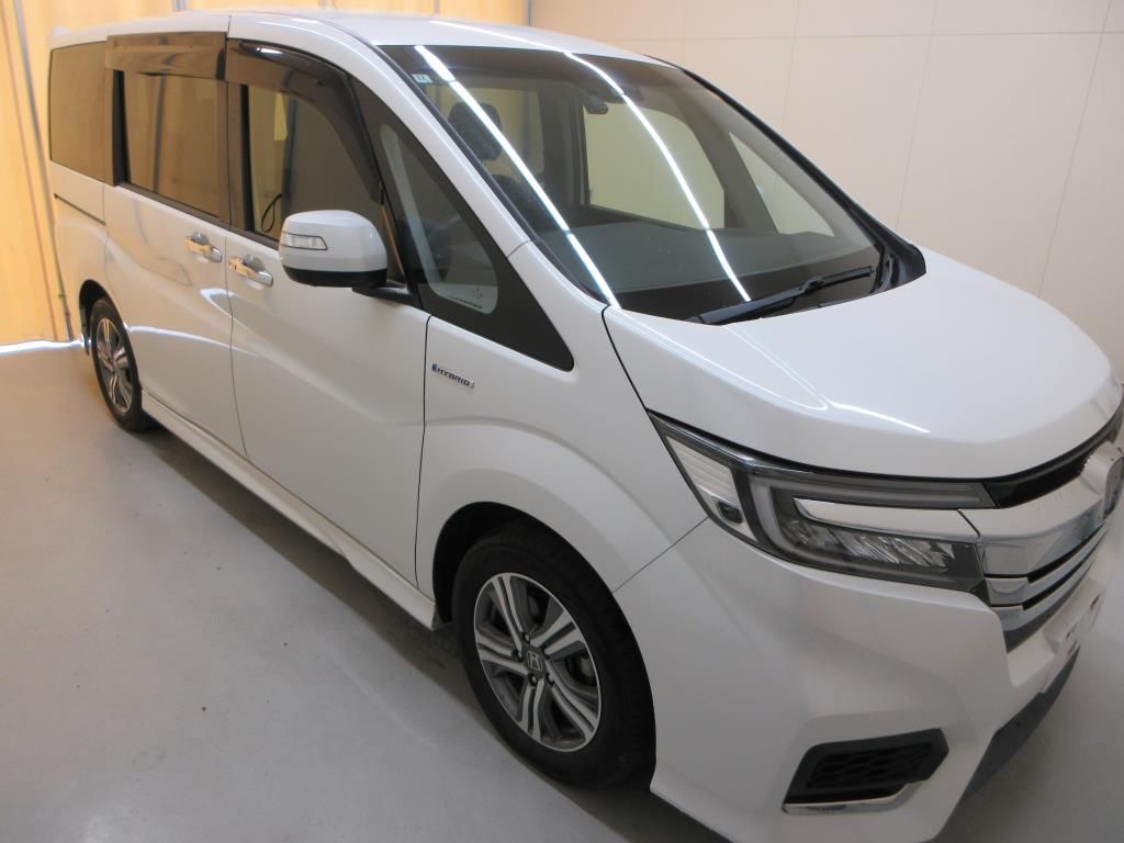 Japan Auction Vehicles 12 2018 Honda Stepwgn ハイブリッドG EXホンダセンシング auction photo