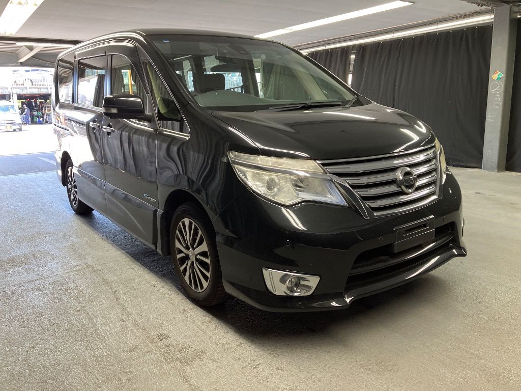 2016 Nissan Serena HWS Vセレクション+ セーフティII S-HYBRID Japan auction vehicle