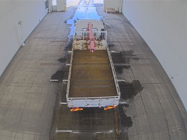 2012 Isuzu Forward Flat crane, 3-stage auction photo 3