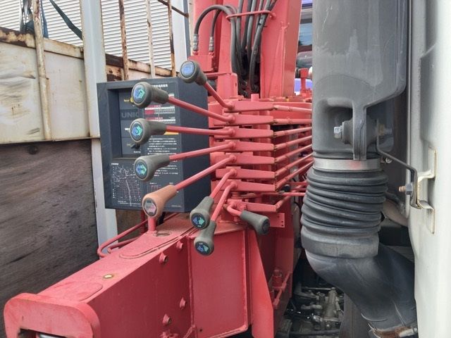 2012 Isuzu Forward Flat crane, 3-stage auction photo 20
