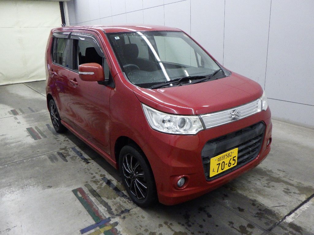 Japan Auction Vehicles 11 2014 Suzuki Wagon R スティングレーX auction photo