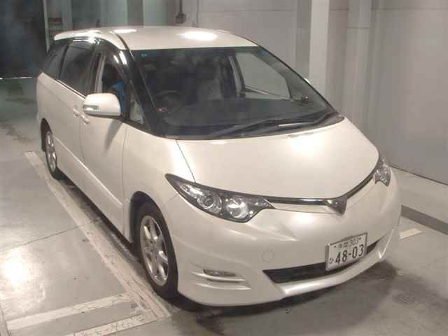 2007 Toyota Estima Aeras Japan auction vehicle