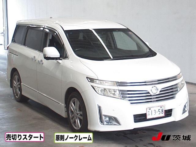 2010 Nissan Elgrand ハイウェイスター Japan auction vehicle