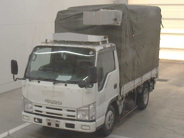 Japan Auction Vehicles 10 2007 Isuzu Elf 幌車 auction photo