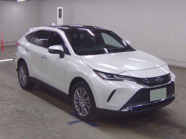 2024 Toyota Harrier Z Leather Package Japan auction vehicle