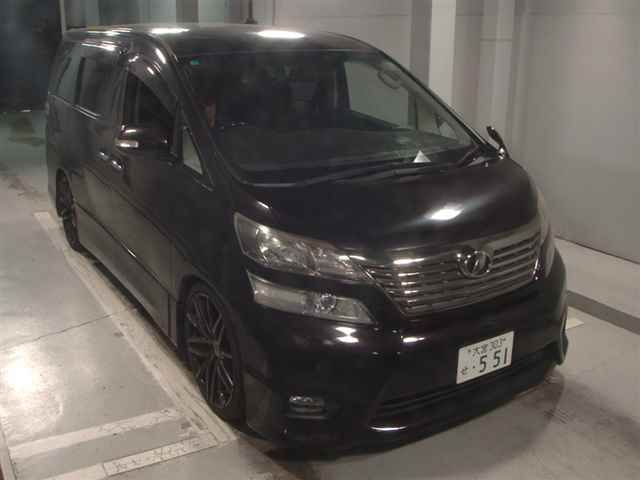 Japan Auction Vehicles 12 2010 Toyota Vellfire 3.5ZプラチナセレクションII auction photo