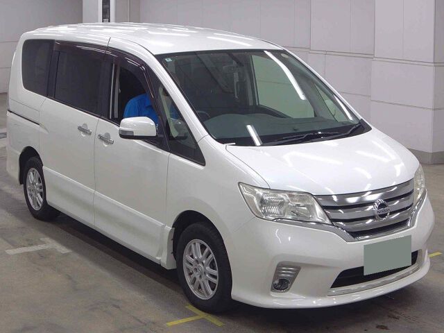 2012 Nissan Serena ハイウェイスターVセレク 4WD Japan auction vehicle