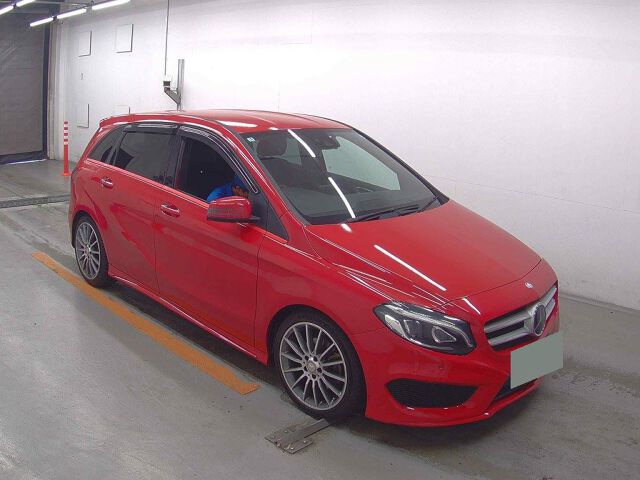 Japan Auction Vehicles 9 2017 Mercedes-Benz B-Class B180 Sporedasev auction photo