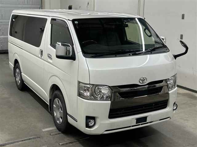 Japan Auction Vehicles 11 2021 Toyota Hiace Long Super GL Dark Prime auction photo