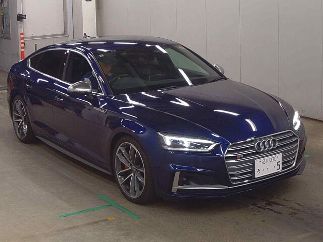 2018 Audi S5スポーツバック アシスタンスPKG 4WD Japan auction vehicle