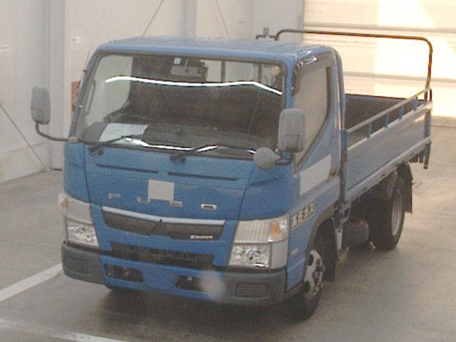 Japan Auction Vehicles 10 2018 Mitsubishi Fuso Canter Flatbed auction photo