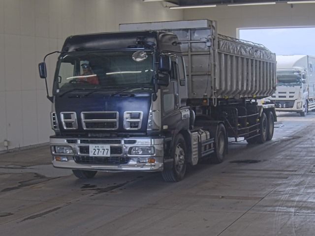 2010 Isuzu Giga トラクターセットダンプセミトレーラー ダ Japan auction vehicle