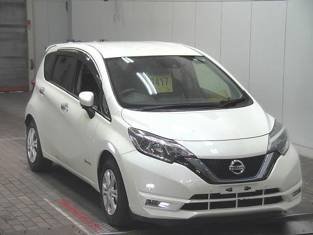 2018 Nissan Note e-パワー Japan auction vehicle